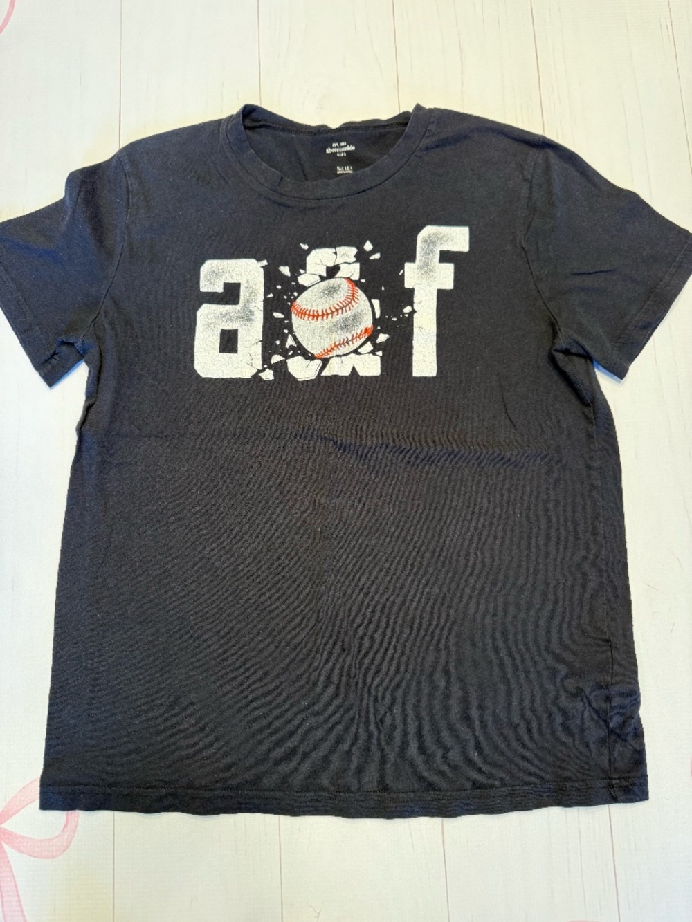 Abercrombie Kids Baseball T-Shirt Size XL (16)